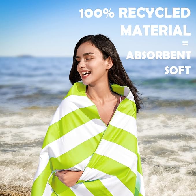 Your Choice Microfiber Beach Towels, Sand Free Beach Towel, Quick Dry Beach Towel, Extra Large Beach Towels for Adults, Kids (67x35 Inch, 60x30 Inch), Travel Towel, Camping Towel