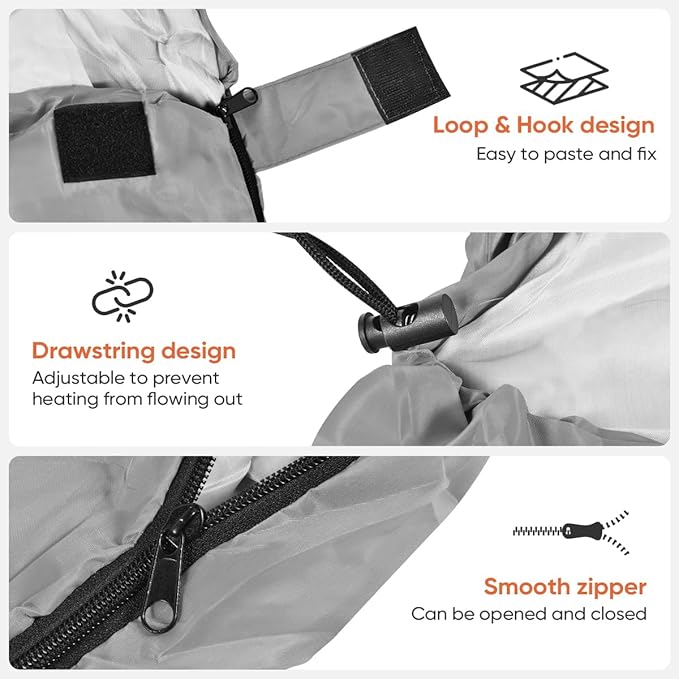 OBTANIM Sleeping Bags Portable Waterproof Camping Sleeping Bag for Adults Kids 4 Seasons Cold Weather or Warm Backpacking Hiking Mountaineering Indoor Outdoor Use