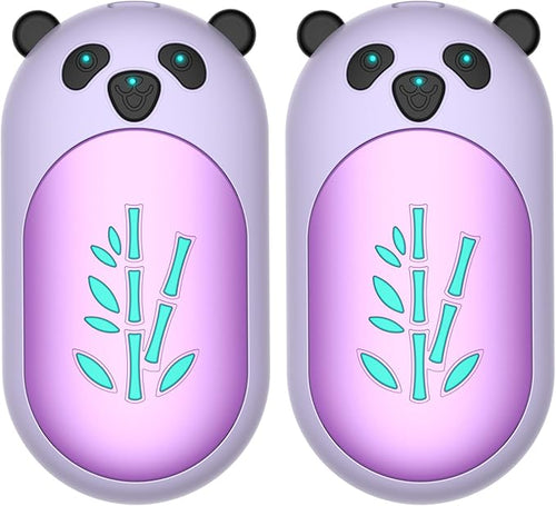 Hand Warmers Rechargeable 2 Pack, 6000mAh Electric Hand Warmer Reusable, 20Hrs Long Heating, Portable Pocket Heater Handwarmer for Women Men, Outdoor Camping, Hunting Gear