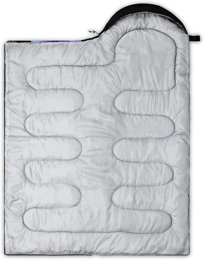 Kids Sleeping Bag for Boys Girls,Western Cowboy Print-Lightweight Warm Portable Outdoor Indoor-Waterproof Cold Weather Resistant Sleeping Bag for Camping Hiking