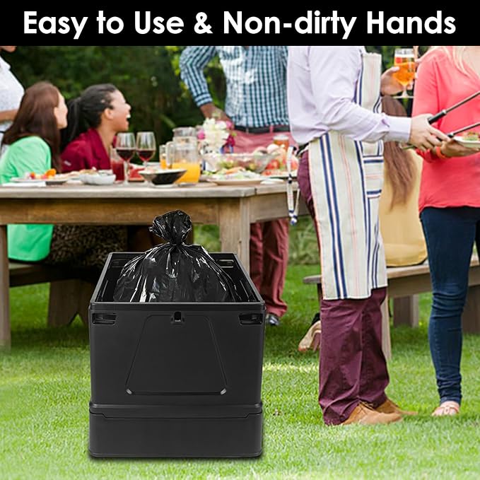 Portable Toilet for Adults Camping,Portable Travel Toilet with Lid,Foldable Portable Emergency Potty for Car/Outdoor Camp
