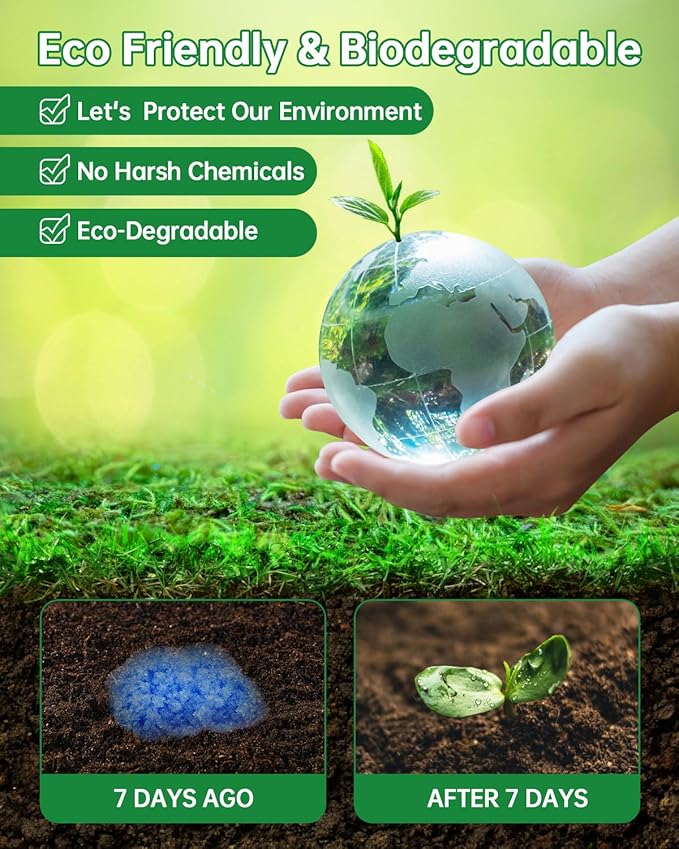 Poo Gel for Portable Toilet, 20 Eco Camping Toilets Pee Powder Deodorizer Urine Pee Absorbent Liquid Solidifier for Adult Porta Potty Chemicals Bucket Toilet Outdoor Camping Hiking Emergency Toilet