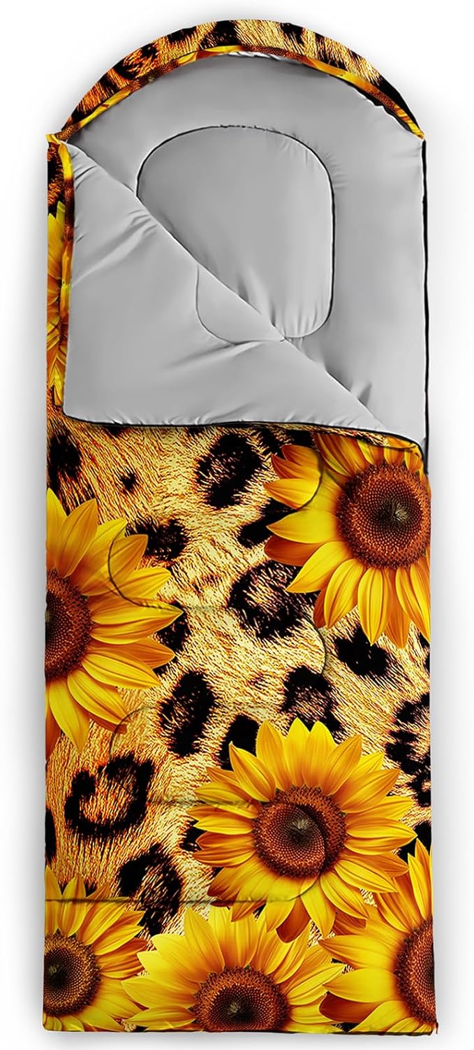 BSNTHO Camping Sleeping Bags,3 Season Warm & Cool Weather,Lightweight,Waterproof Sleeping Bags for Adults & Kids,Traveling,and Outdoors,Camping Gear Equipment