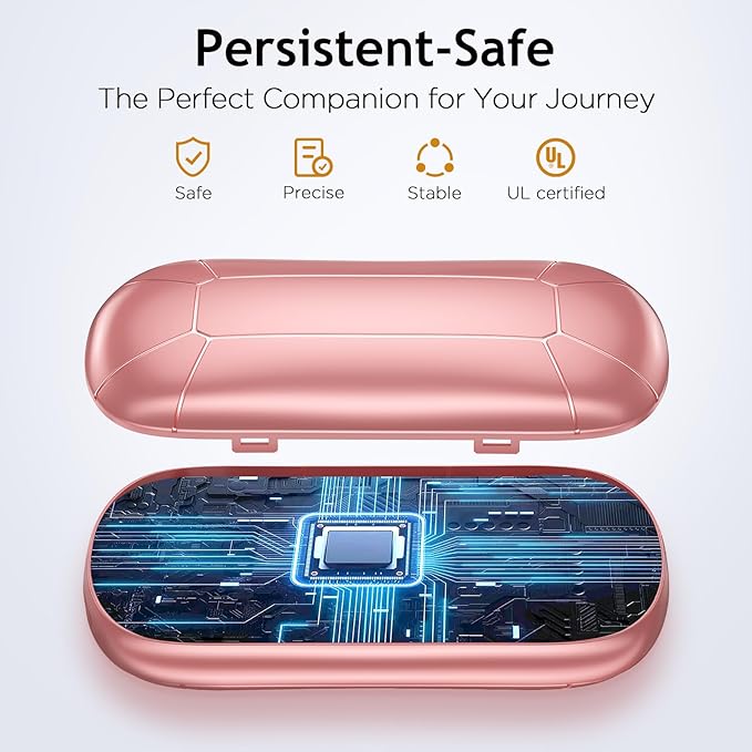 8000mAh Hand Warmers Rechargeable, Portable Electric Handwarmers, Double-Sided Heating USB Pocket Heater Therapy Great for Raynauds, Hunting, Golf, Camping, Women Mens Gifts