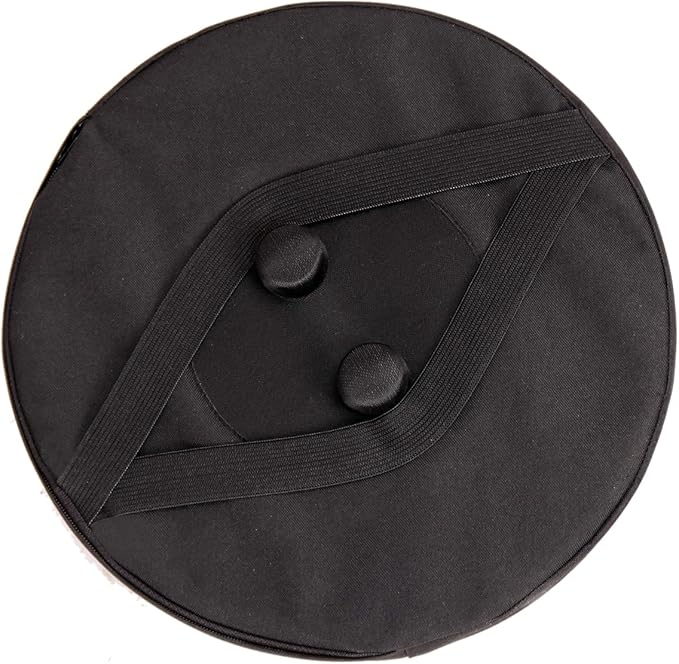 Thick Seat Cushion for Telescopic Stools (Exclude Stool), Chair Pads with Soft Foam and Two Pegs Fit in Round Collapsible Folding Stools (Cushion Only)