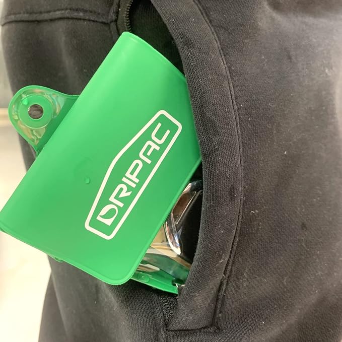 DRIPAC Waterproof Car Key FOB Case Waterproof Wallet Waterproof Holder Pouch For Key ID Badge Credit Card Money(Green)