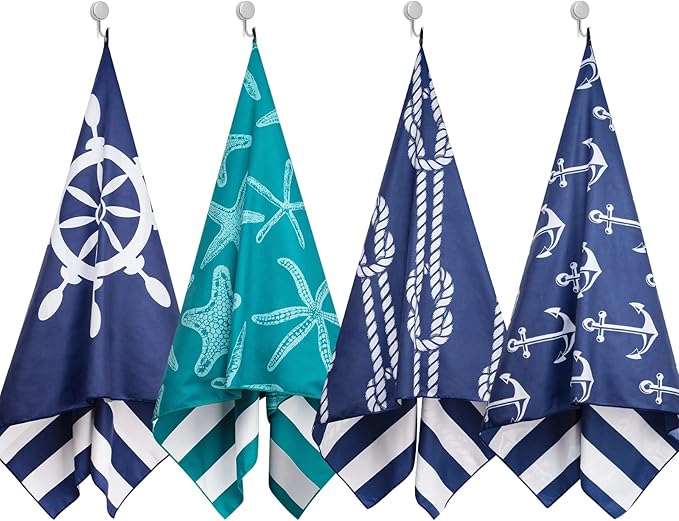 Your Choice Microfiber Beach Towels, Sand Free Beach Towel, Quick Dry Beach Towel, Extra Large Beach Towels for Adults, Kids (67x35 Inch, 60x30 Inch), Travel Towel, Camping Towel
