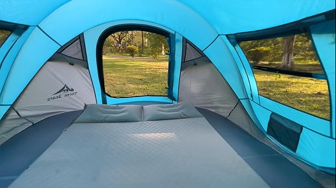 ThreeBears Instant Pop-Up Tent–2 Person Tent with Easy Automatic Setup, Ideal for Camping, Traveling, and Outdoor Adventures. Quick and Convenient Assembly
