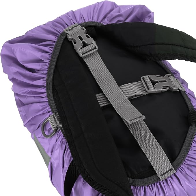 PATIKIL Waterproof Backpack Rain Cover, Non-Slip Backpack Cover with Reflective Strap Stay Dry for Hiking, Camping, Hunting