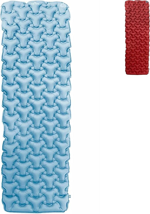Teton Self Inflating Sleeping Pad, Inflatable Camping Sleeping Pads, Compact Mat for Camping, Backpacking, and Hiking.