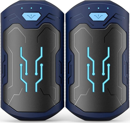 Hand Warmers Rechargeable 2 Pack, ROFWIZ 6000mAh Electric Portable Pocket Heater, are Great Warm Gifts for Women, Men, Heat Therapy, Raynauds, Outdoors, Hunting, Golf, Camping Gear