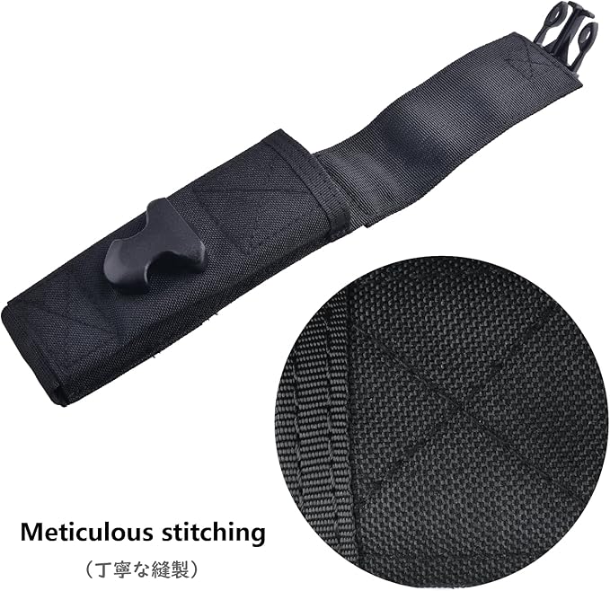 JEELAD Flashlight Accessory Bag Multifunctional Flashlight Bag Molle Accessory Pouch Shoulder Tape Additional Bag Tools Pouch