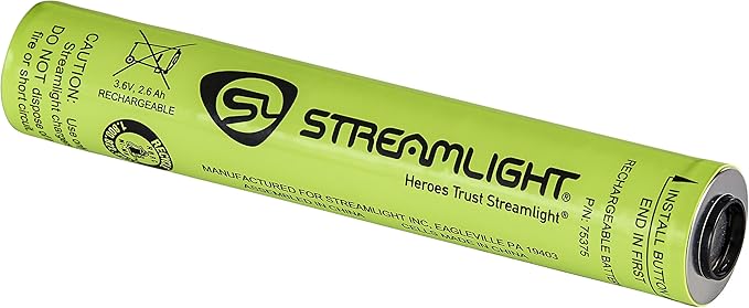 Streamlight 76811 PolyStinger DS 485-Lumen LED Flashlight with 120-Volt AC Charger, Black