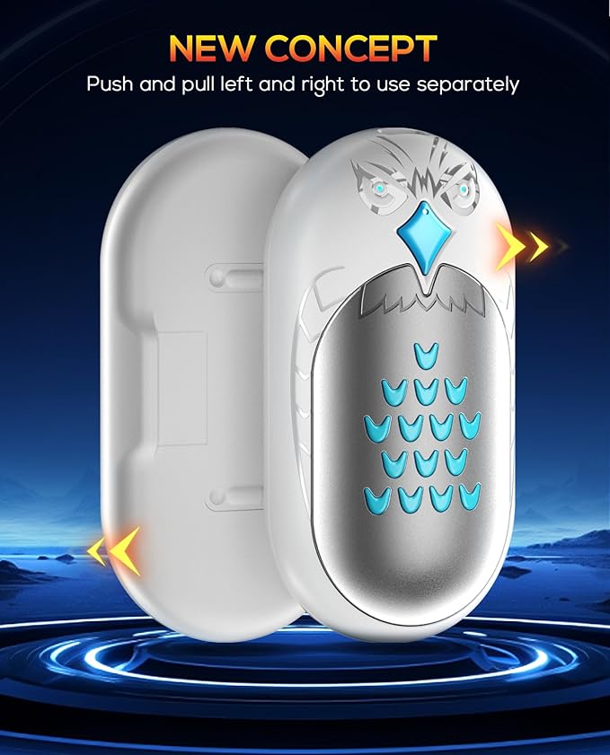 Hand Warmers Rechargeable, 2 Pack 6000mAh Electric Portable Heater, 20 Hrs Long Heating Hot Pockets Hand Warmer, Hunting Gear, Gifts for Women, Men, Raynauds, Camping, Golf, Outdoors