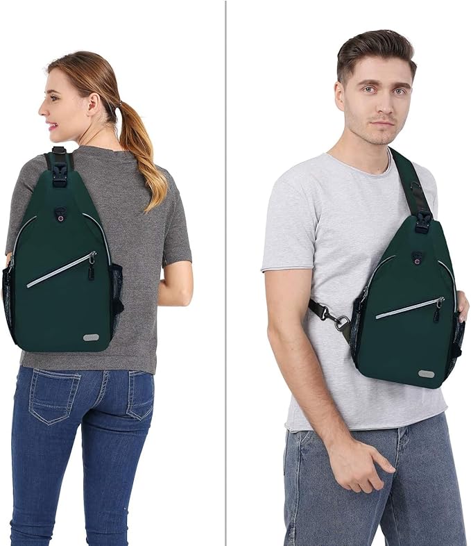 MOSISO Sling Backpack, Multipurpose Crossbody Shoulder Bag Travel Hiking Daypack