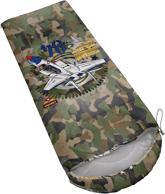 Sleeping Bags for Adults and Kids Camping Sleeping Bags for Girls and Boys Lightweight Waterproof Cold/Warm Sleeping Bag for 3 Season
