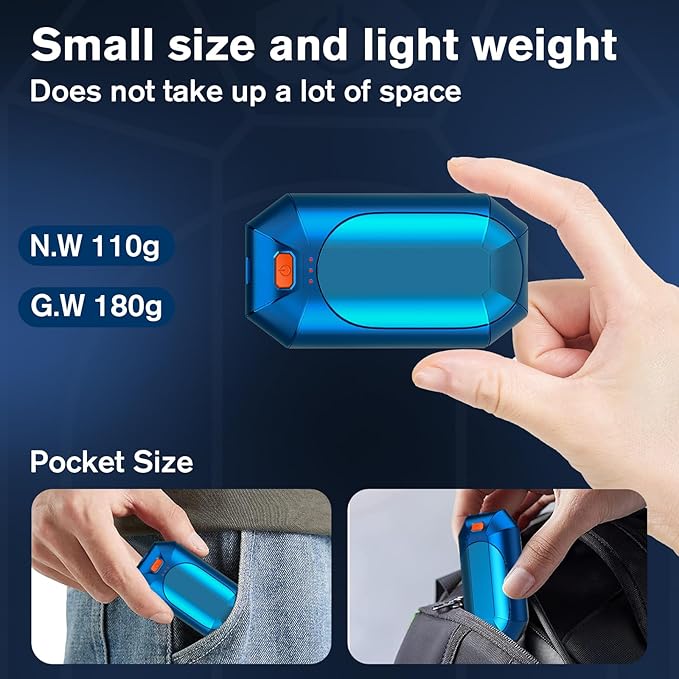 2 Pack πππ§π πππ«π¦ππ«π¬ Rechargeable,Portable Electric Hand Warmers Reusable,USB Handwarmers,Outdoor/Indoor/Working/Studying/Camping/Hunting/Golf/Pain Relief/Game/Warm Gifts for Men Women Kids