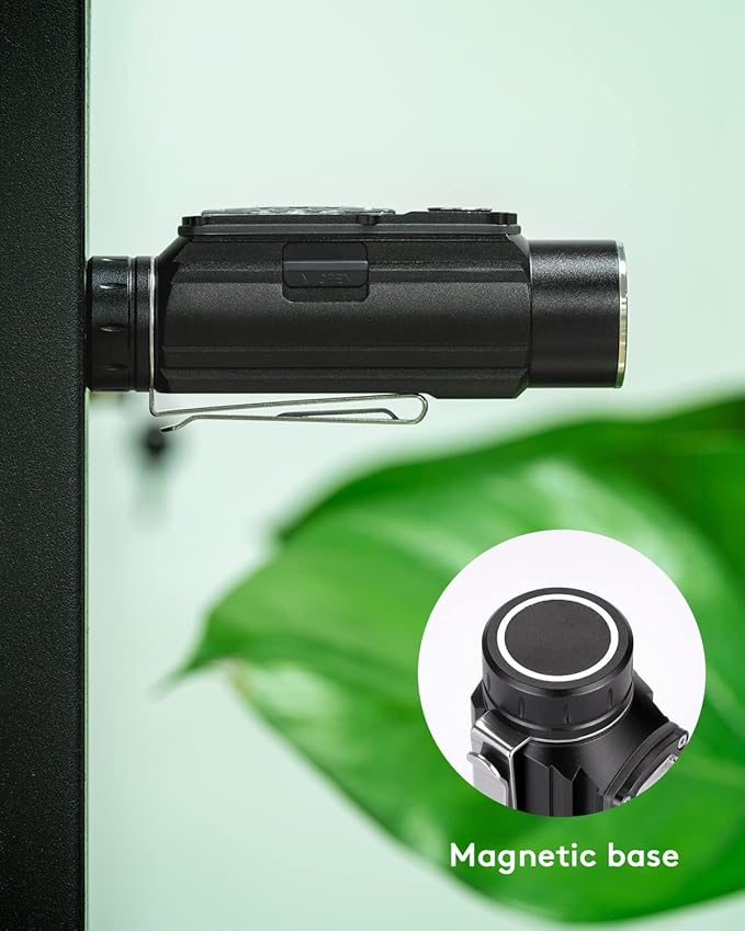 RovyVon Angel Eyes E700S High Power Work Flashlight, 2800 Lumens Super Bright Magnetic Work Light Flashlight Packed in an EDC Organizer Box