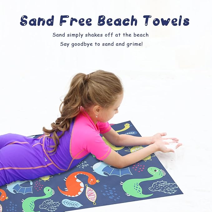 Your Choice Microfiber Beach Towels, Sand Free Beach Towel, Quick Dry Beach Towel, Extra Large Beach Towels for Adults, Kids (67x35 Inch, 60x30 Inch), Travel Towel, Camping Towel