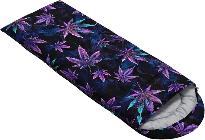 Kids Sleeping Bag for Boys Girls,Western Cowboy Print-Lightweight Warm Portable Outdoor Indoor-Waterproof Cold Weather Resistant Sleeping Bag for Camping Hiking