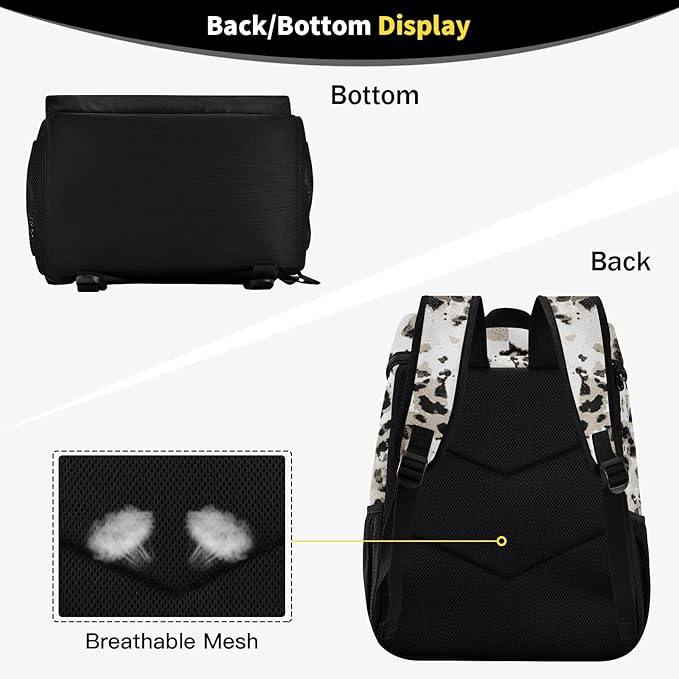 Cooler Backpack Insulated Leak Proof Beach Cooler Bag 30 Cans Waterproof Lightweight Soft Lunch Picnic Cooler for Men Women