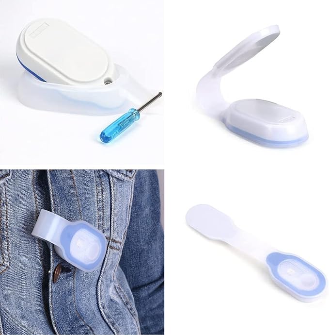 Night Light for Nurse, Hands Free Flashlight,Nurse Light Clip,Magnetic Flashlight for Walking Running Pets Outdoors Emergency (4 Pack)