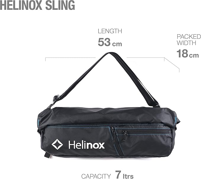 Helinox Sling Rolltop Gear Bag for Transporting Compatible Outdoor Camp Furniture (21-Inch)