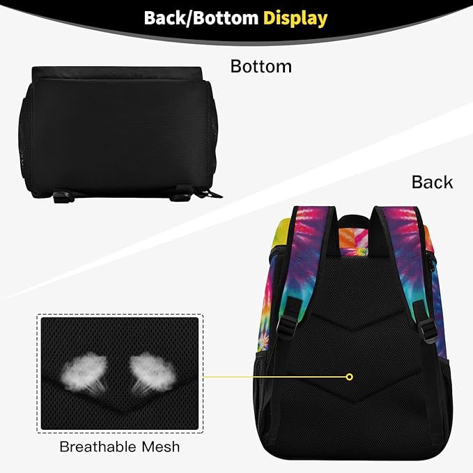 Cooler Backpack Insulated Leak Proof Beach Cooler Bag 30 Cans Waterproof Lightweight Soft Lunch Picnic Cooler for Men Women