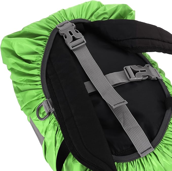 PATIKIL Waterproof Backpack Rain Cover, Non-Slip Backpack Cover with Reflective Strap Stay Dry for Hiking, Camping, Hunting