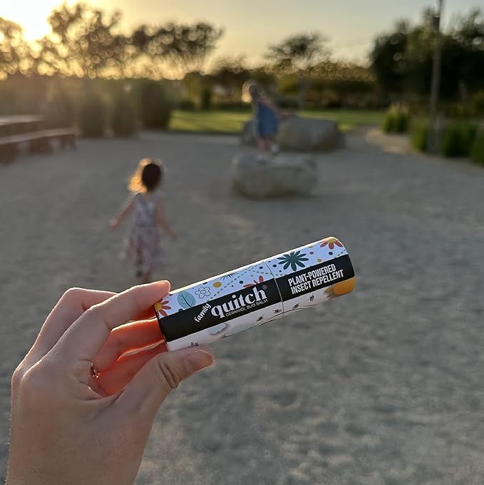 Geraniol Bug Balm, Bug Spray Alternative Travel Size Repellent, DEET Free Mosquito Shield for Kids, Natural Travel Size Mosquito Repellent Wipes Alternative Balm for Babies