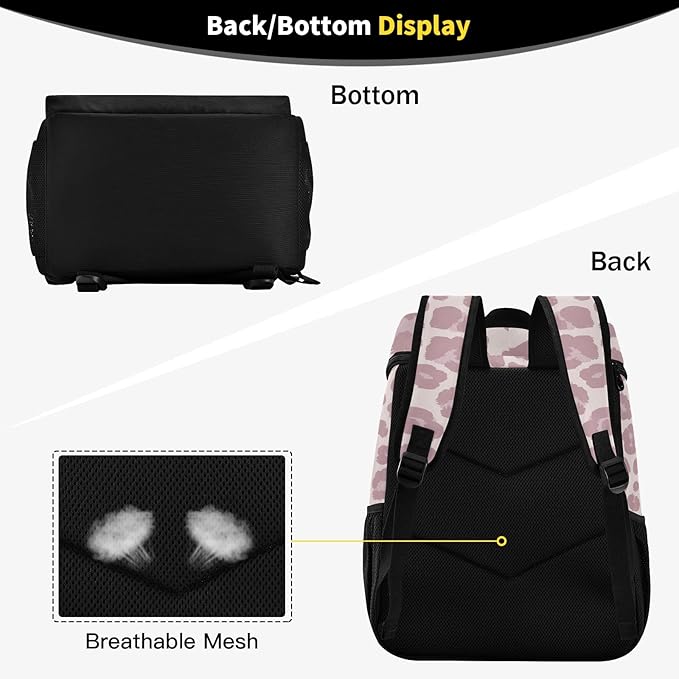 Cooler Backpack Insulated Leak Proof Beach Cooler Bag 30 Cans Waterproof Lightweight Soft Lunch Picnic Cooler for Men Women