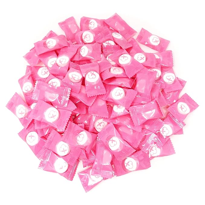 Honbay 100PCS Disposable Portable Compression Face Towel Cotton Washcloth for Travel, Home,Camping and other Outdoor Activities