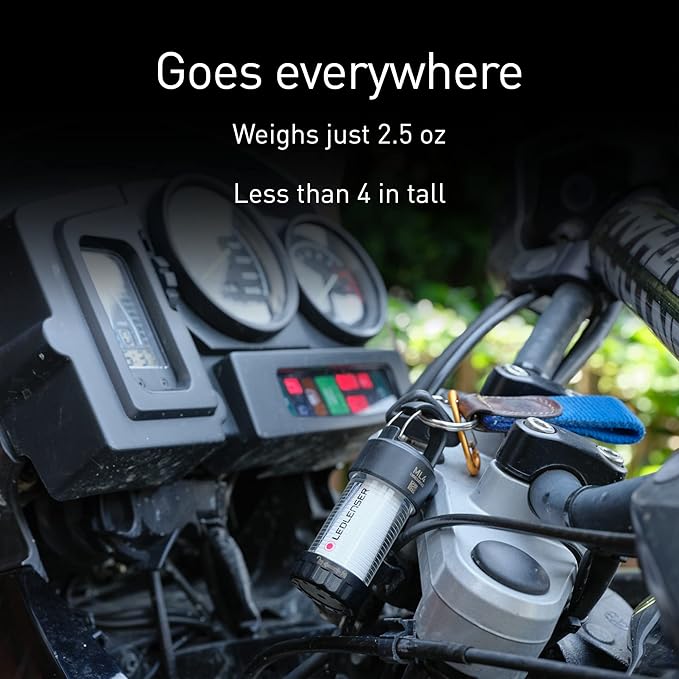 Ledlenser, ML4 Outdoor Lantern, Ultra-Compact and Lightweight Area Lighting, 300 Lumens, Rechargeable Battery
