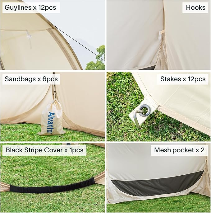 LEEDOR Pop Up Screen House Tent, UPF 50+ and Windproof Dome Outdoor Canopy Tent with Roll Up Zipped Door Privacy Gazebo, Compact and Lightweight for Party Camping Fishing Picnic, Grey