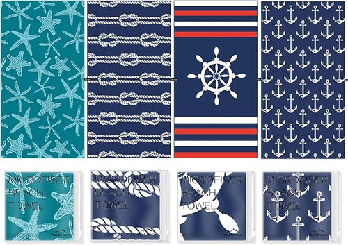 Your Choice Microfiber Beach Towels, Sand Free Beach Towel, Quick Dry Beach Towel, Extra Large Beach Towels for Adults, Kids (67x35 Inch, 60x30 Inch), Travel Towel, Camping Towel