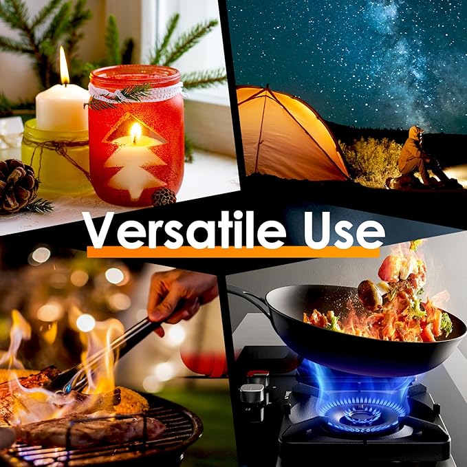 Stocking Stuffers for Women Men Electric Lighter - 2 Pack Gifts for Women Men Adults Rechargeable USB Arc Plasma Candle Lighters Cool Gadgets Camping Accessories Unique Christmas Birthday Gift Ideas