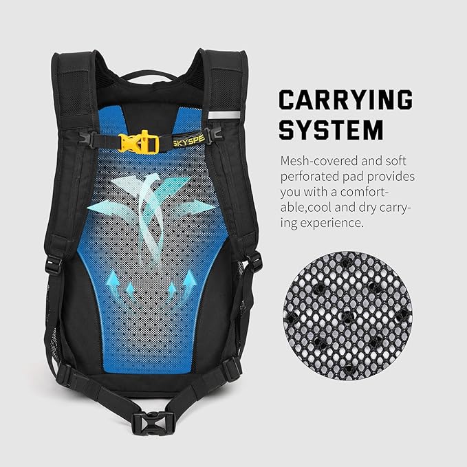 SKYSPER Small Hiking Backpack, 20L Lightweight Travel Backpacks Hiking Daypack for Women Men