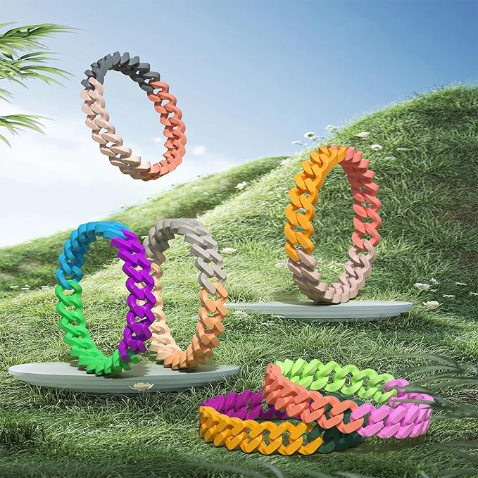 Mosquito Bracelets, 11 Pack DEET-Free Insect & Bug Repellent Bands for Adults and Kids, Individually Wrapped Wristbands
