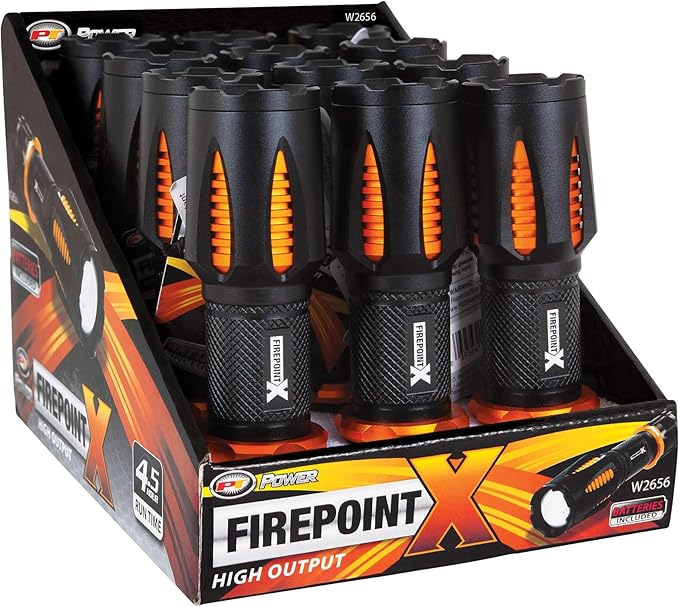 Performance Tool W2656 108 lumens FirePoint X 3AAA Flashlight
