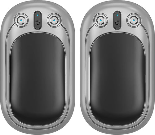 Hand Warmers Rechargeable, SECHKISS 2-Pack 5000mAh Reusable Portable Hand Warmer, 2 in 1 Electric Pocket Warmer Great for Outdoor, Hunting, Golf, Camping, Warm Gifts for Women Men…