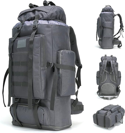 NMJVJL 100L Camping Hiking Military Tactical Backpack Outdoor Climbing Sport Bags for Camping,Backpacking
