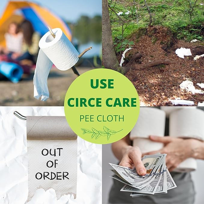 Pee Cloth:Silver Infused Pee rag for Women who Pee Outdoors, Reusable Absorbent Wipes, Eco alt. to Toilet Paper, Female Urination Solution for Camping, Hiking (2pc Combi- Black+Blue Galaxy)