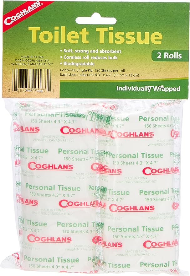 Coghlan's Packable Camp Toilet Tissue