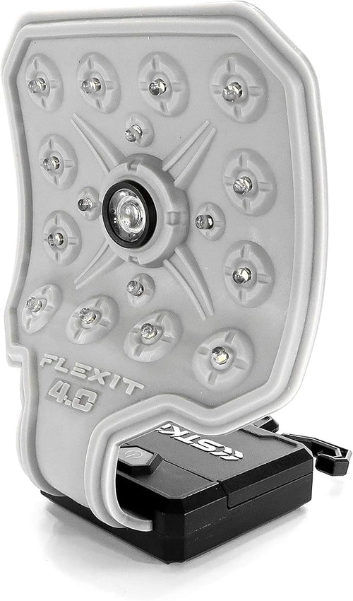 STKR Concepts FLEXiT 4.0 Flashlight - 400 Lumens Flexible Flashlight, White (345)