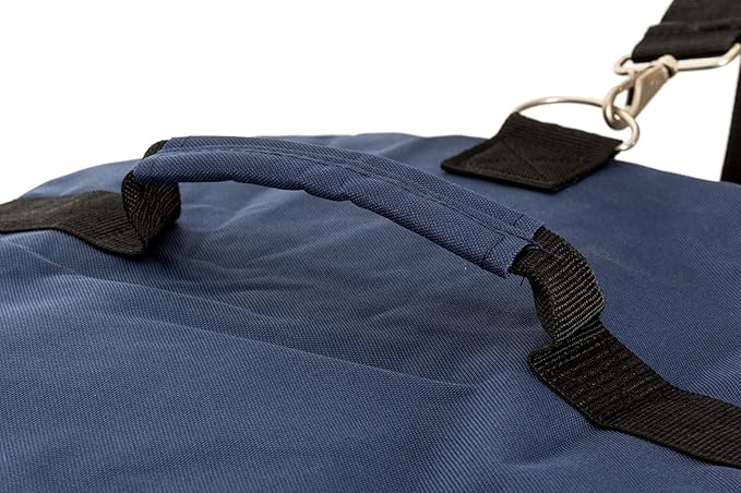 Heavy Duty Cargo Duffel Large Sport Gear Drum Set Equipment Hardware Travel Bag Rooftop Rack Bag (36" x 17" x 17", Navy)