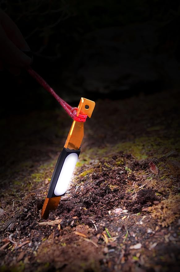 UCO StakeLight Tent Stake with LED Light and Emergency Strobe