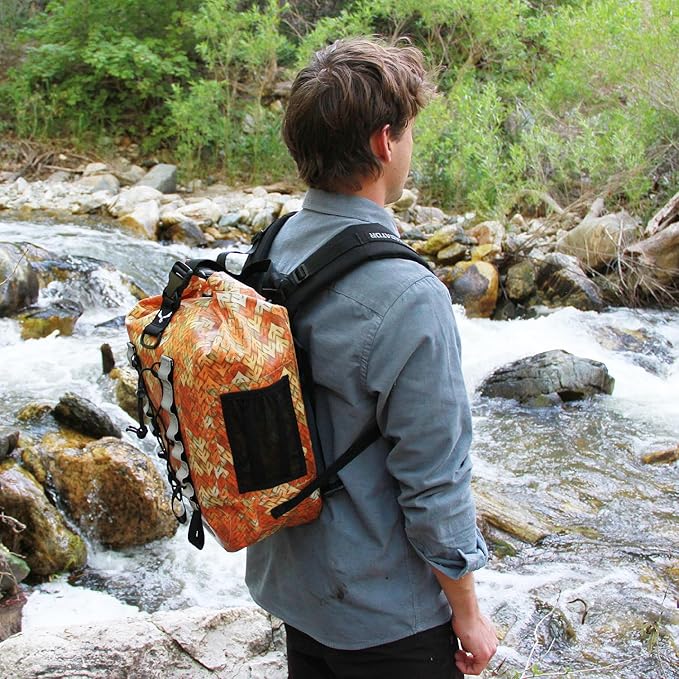 FIREbreak 2.0 | Waterproof 25L Backpack Premium Dry Bag | Roll-Top, Reinforced, Lightweight, 2.8 lbs 25-Liter