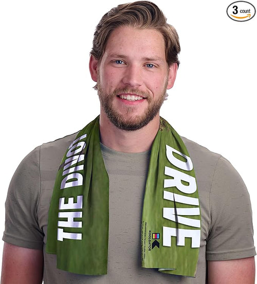 KOOLGATOR SPF 30 Cooling Towel for Face & Neck - Cooling Towels for Sports, Athletes, Gym, and Hot Weather - Men, Women & Kids