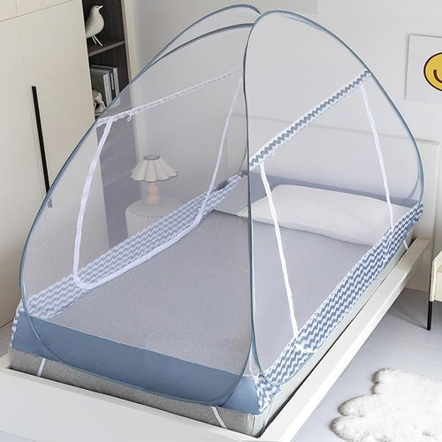 Mosquito Net Pop Up Ten,Folding Netting Bed Tent,Portable Mosquito Netting with Bottom,Bug Net,Canopy Outdoor,Camping Tent,Insect Screen,Ultralight,Folding Design,L79 x W47 x H55 inch