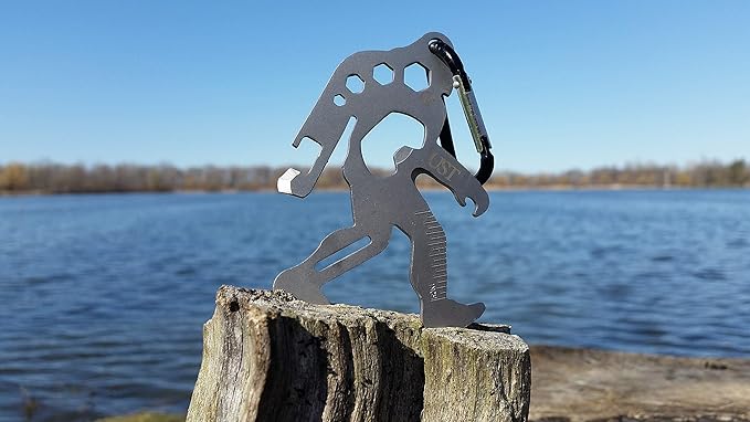 UST Tool-a-Long Multi-Tool Carabiners with Durable, Compact Stainless Steel Construction for Hiking, Kayaking, Camping, Travel and Outdoor Survival